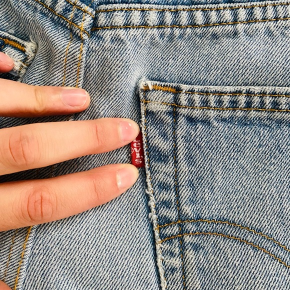 Vintage Cutoff Levi’s Jean Shorts ☀️ - Picture 3 of 4